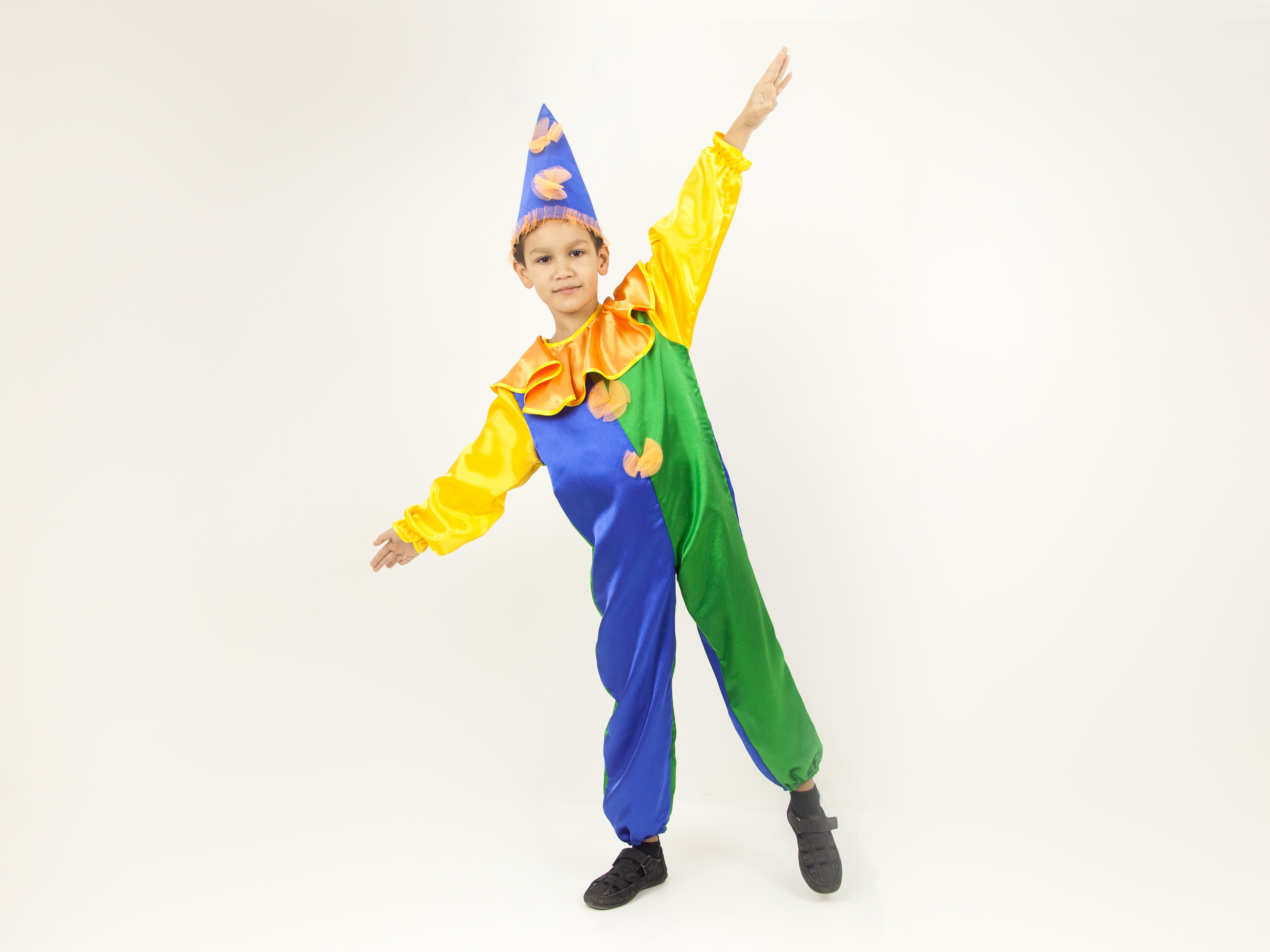 Clown (boy) (overalls + cap)