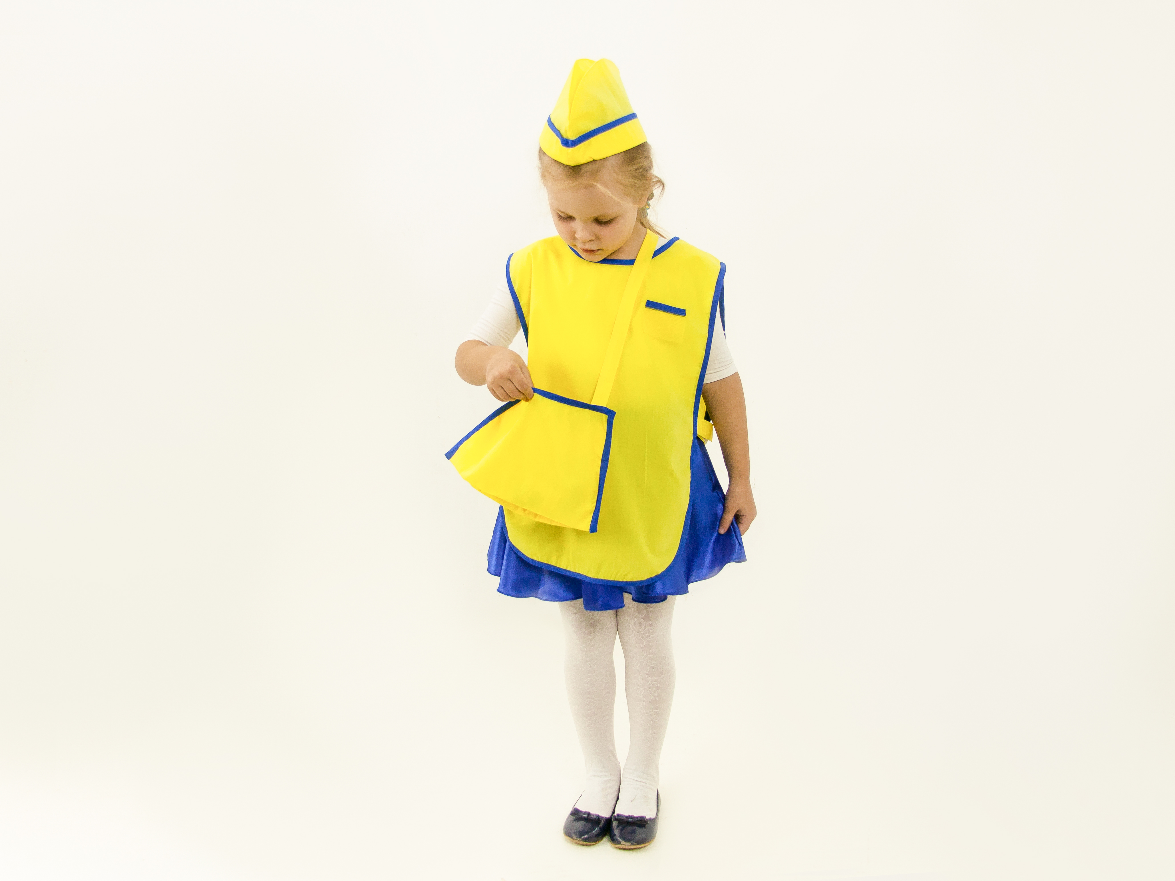 Ticket inspector (tabard, bag, side cap)