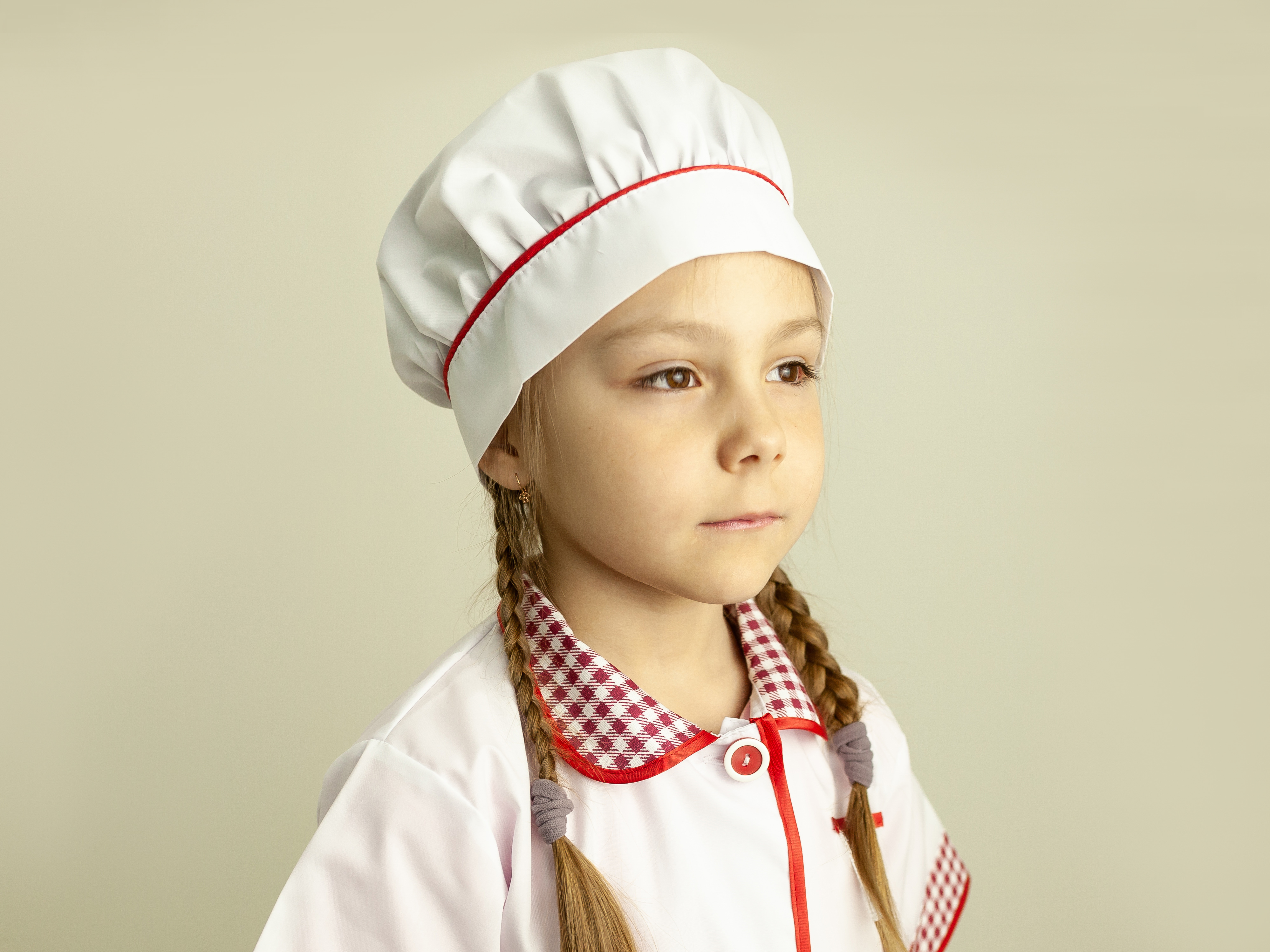 Cook (coat + cap + oven cloth)