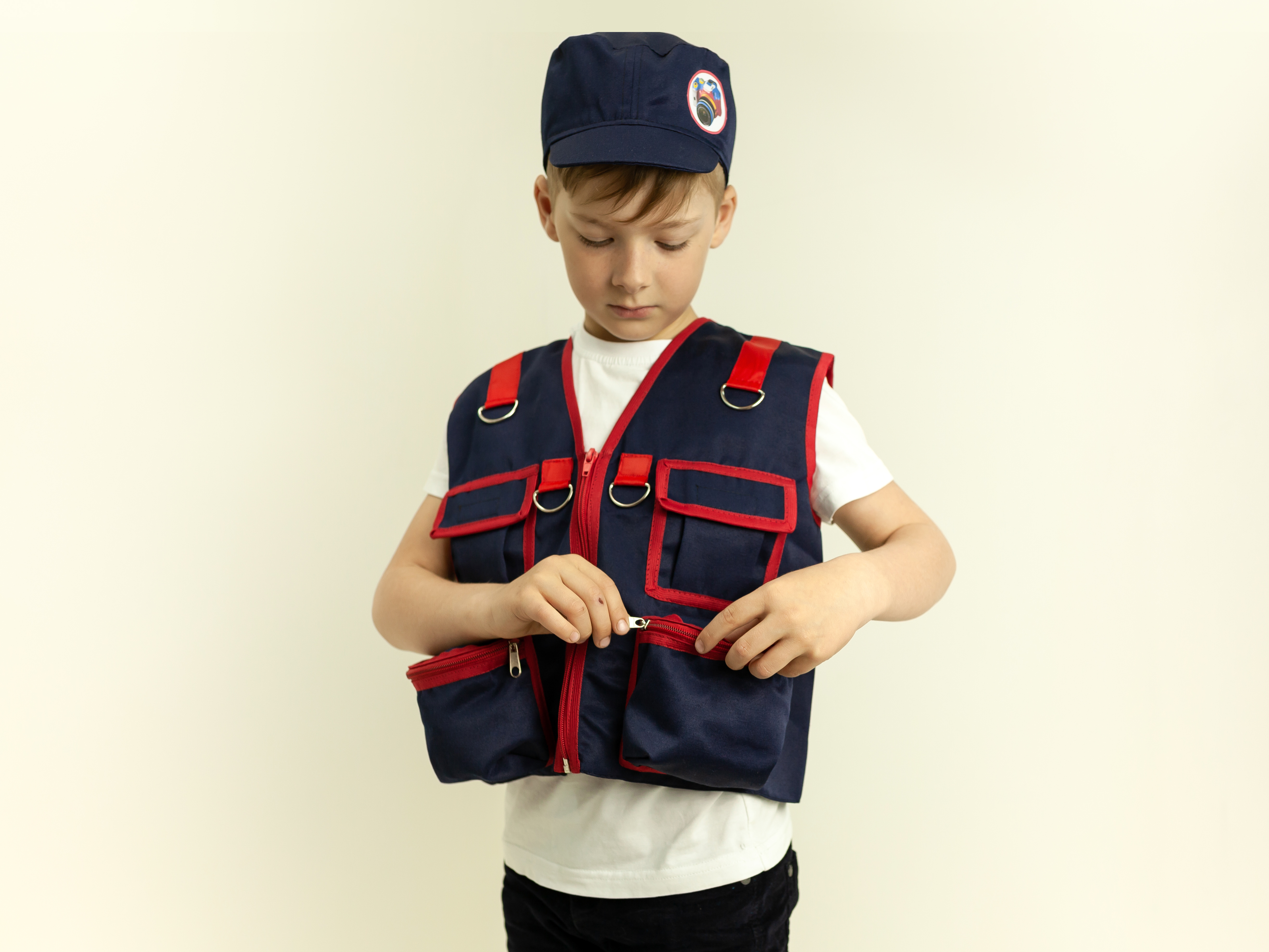 Photographer (vest + cap)
