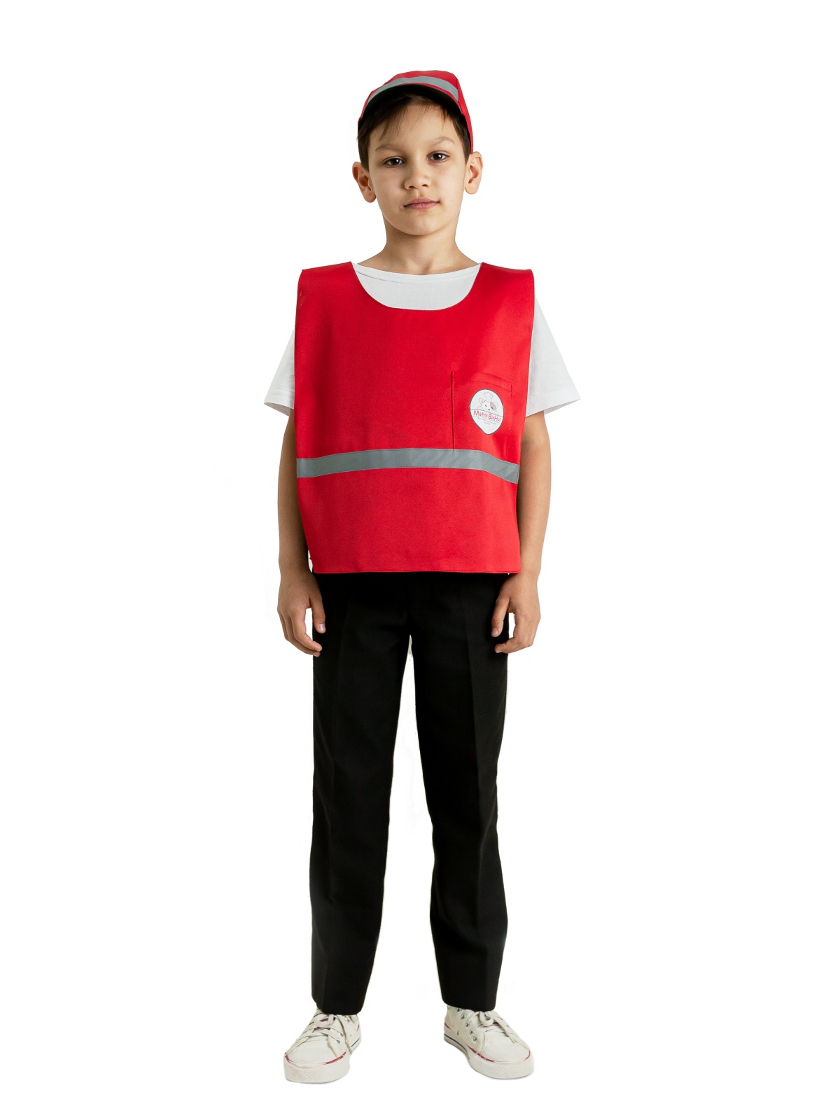 Courier/Food delivery (tabard + cap)