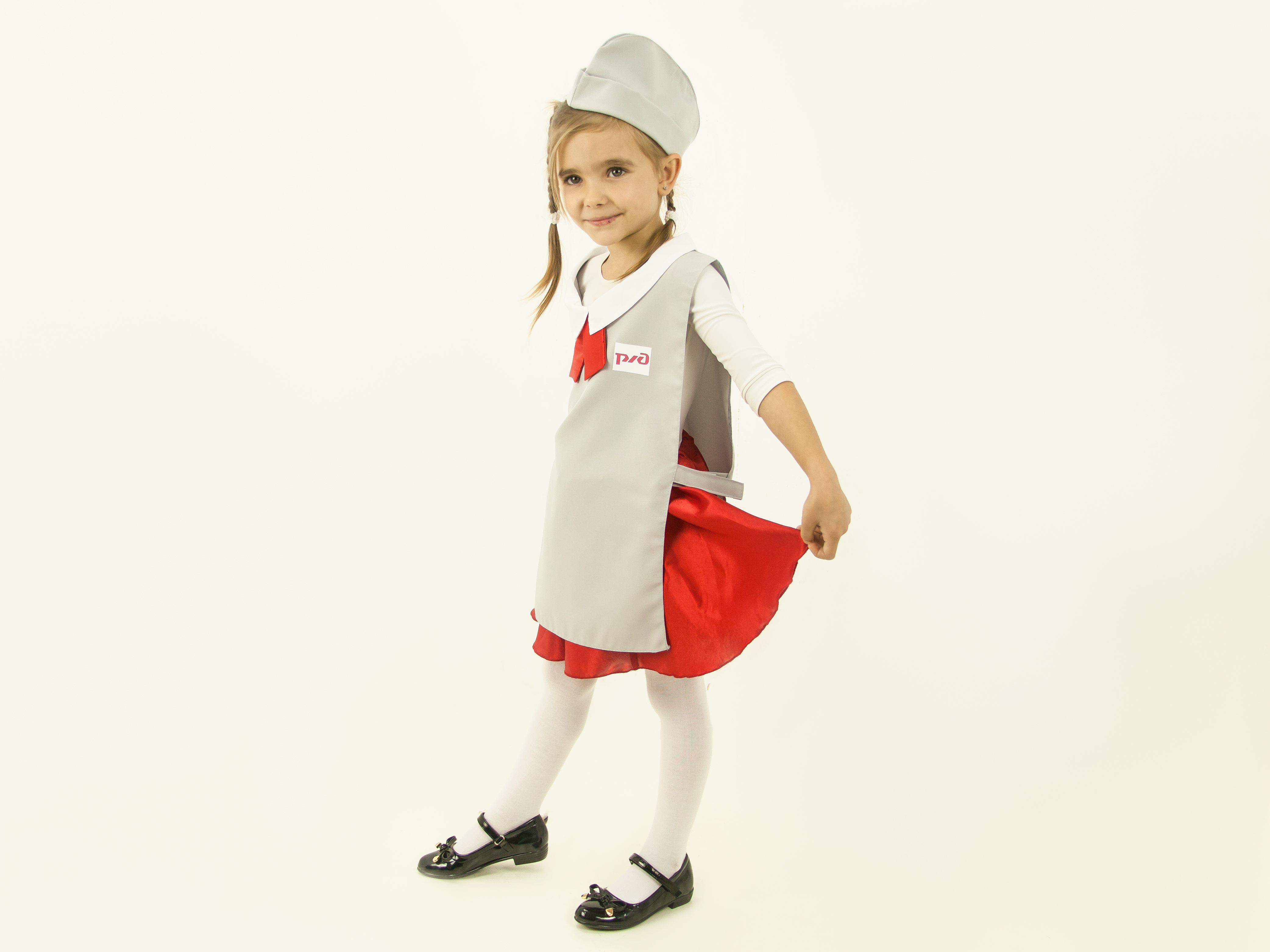 Train hostess (tabard + side cap)