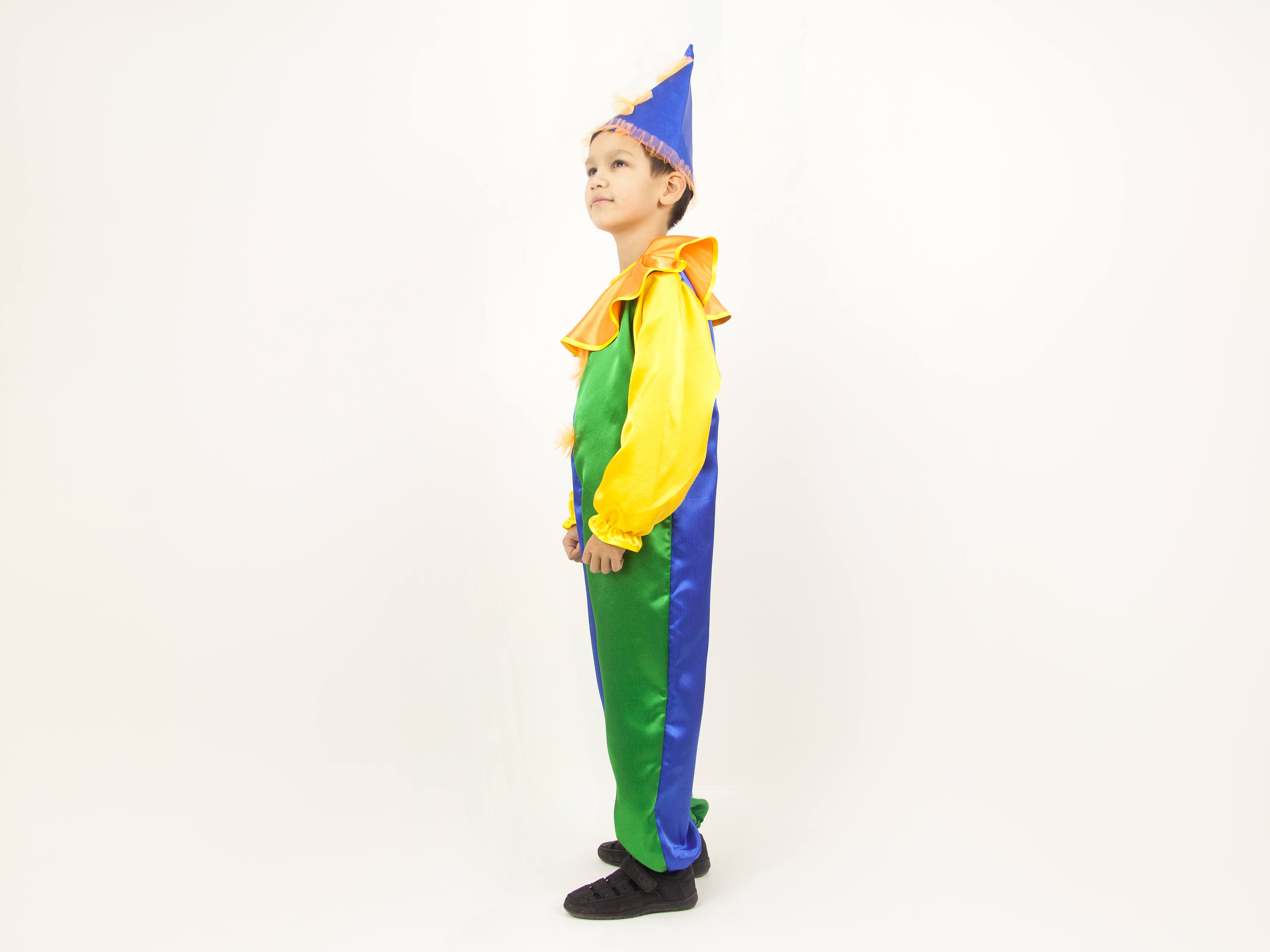 Clown (boy) (overalls + cap)