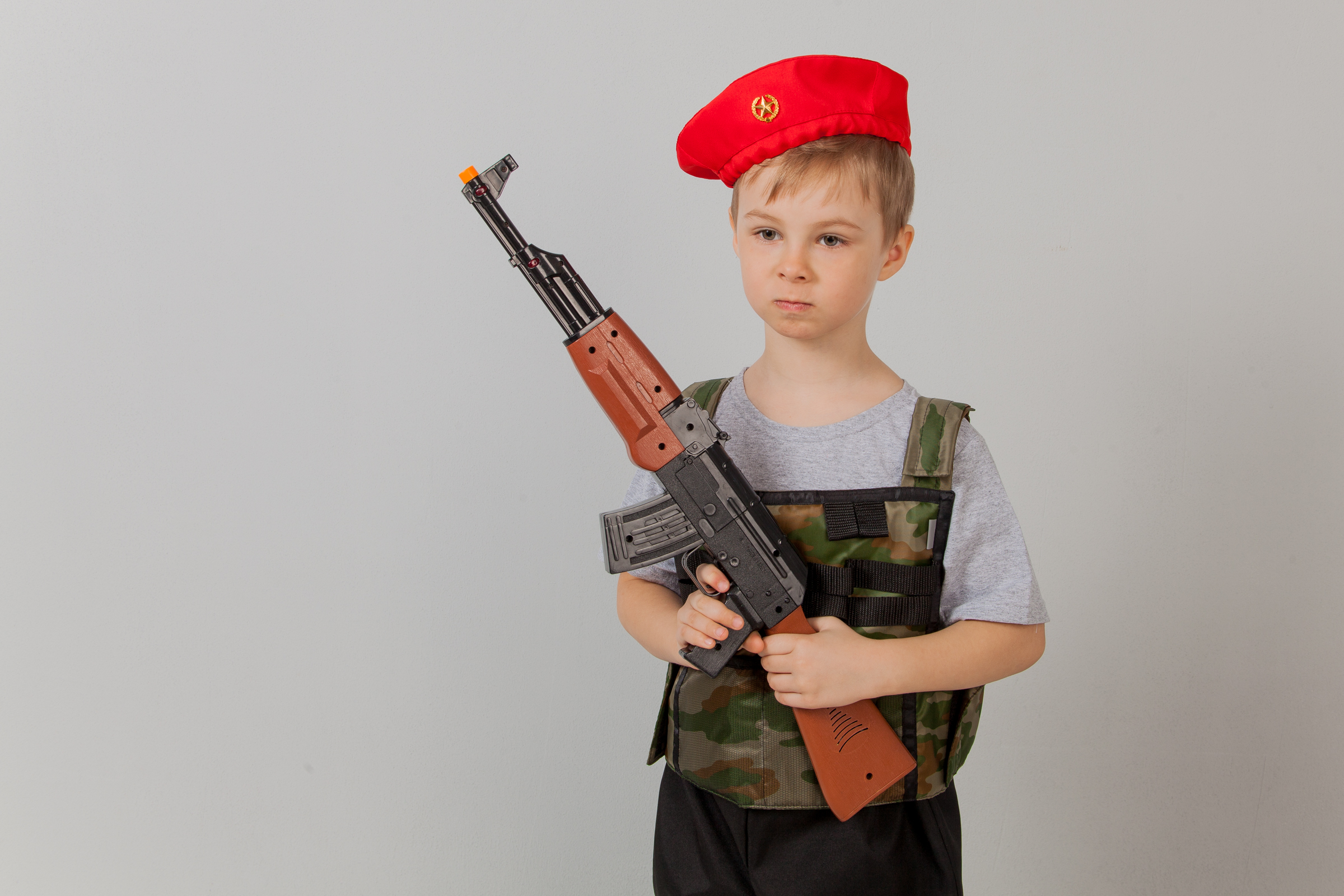 A set for the "Military base"